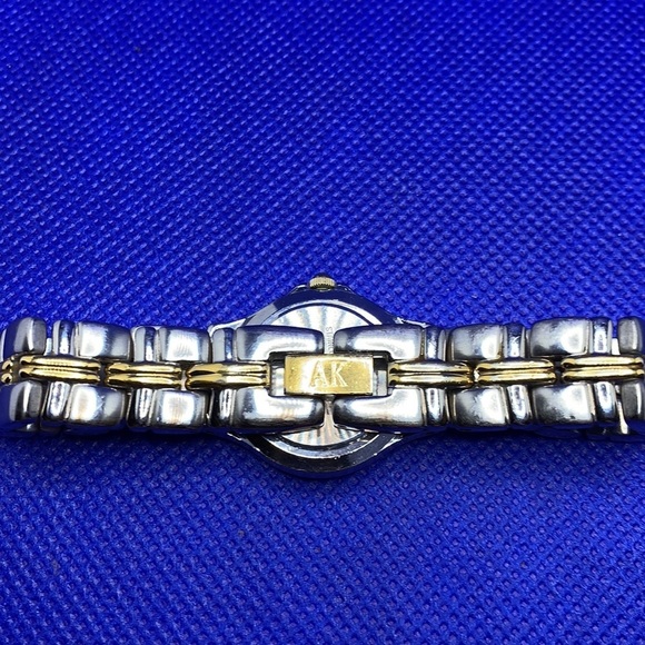 Anne Klein ladies two tone watch w/ diamonds main image 5